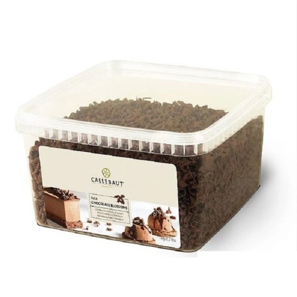 Шоколадная стружка молочная Mona Lisa Callebaut 1 кг