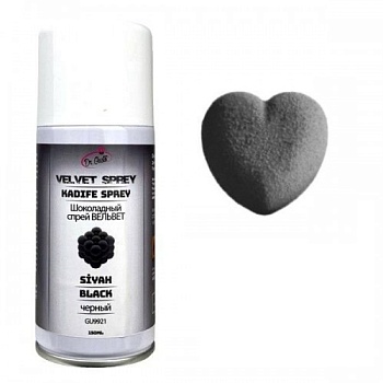 Шоколадный аэрозоль велюр Черный DR. GUSTO Турция 150 мл
