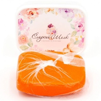 Мастика Сладкий шелк оранжевая 500 гр