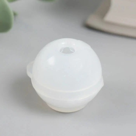 Форма силиконовая Шар из 2х частей d 7 см