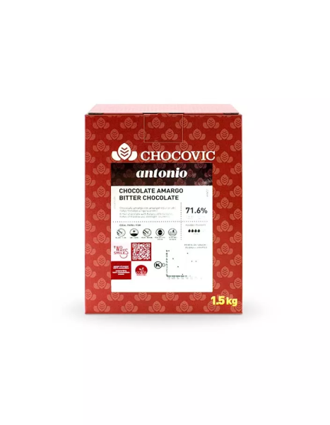 Шоколад горький Chocovic Antonio 71.6% 500 г