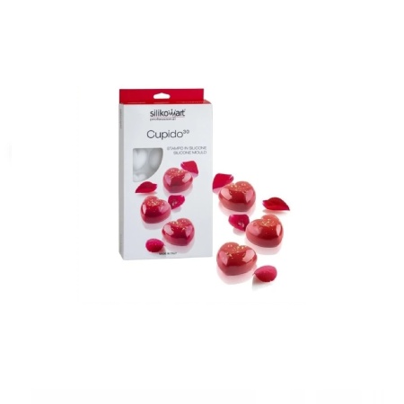 Форма Сердечко 15 ячеек CUPIDO Silikomart Италия