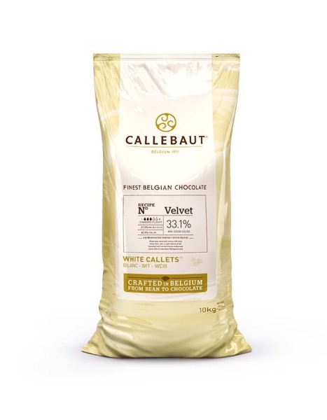 Шоколад белый Velvet 32% Callebaut 10 кг