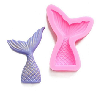 Молд силиконовый Хвост русалки 9,5х7х1 см