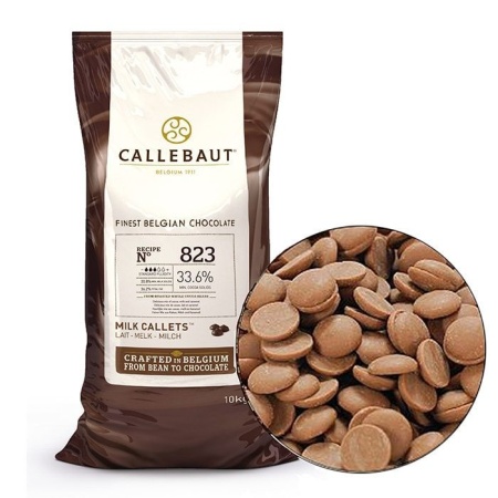 Шоколад молочный 33,6% Callebaut 10 кг
