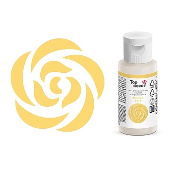 Пищевой краситель жирорастворимый Top Decor Желтый 25 гр