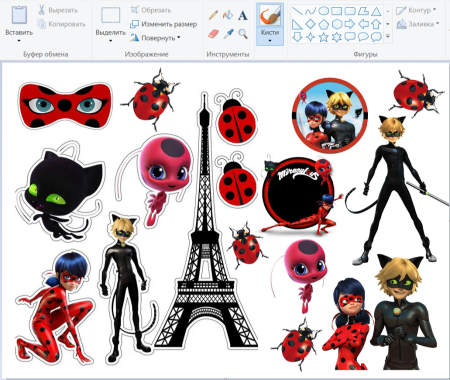 Услуга редакции макета для печати на съедобной бумаге, категория 2