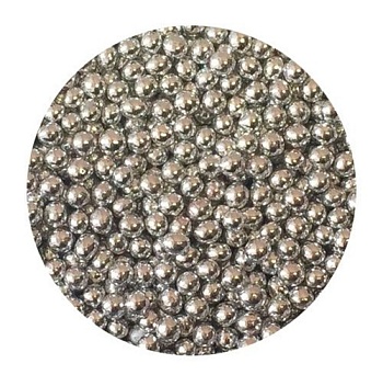 Шарики Серебро хром 5 мм 1 кг