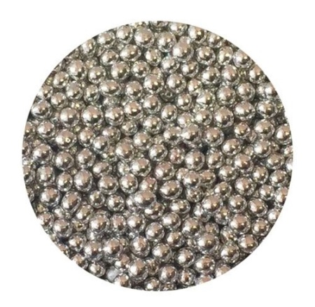 Шарики Серебро хром 2 мм 100 г