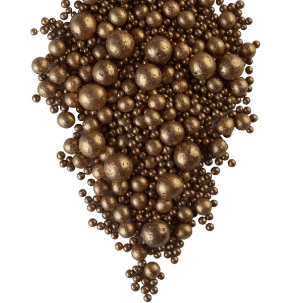 Драже рисовое в глазури Бронза микс 50 г