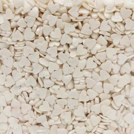 Сердечки Белые мини 100 г