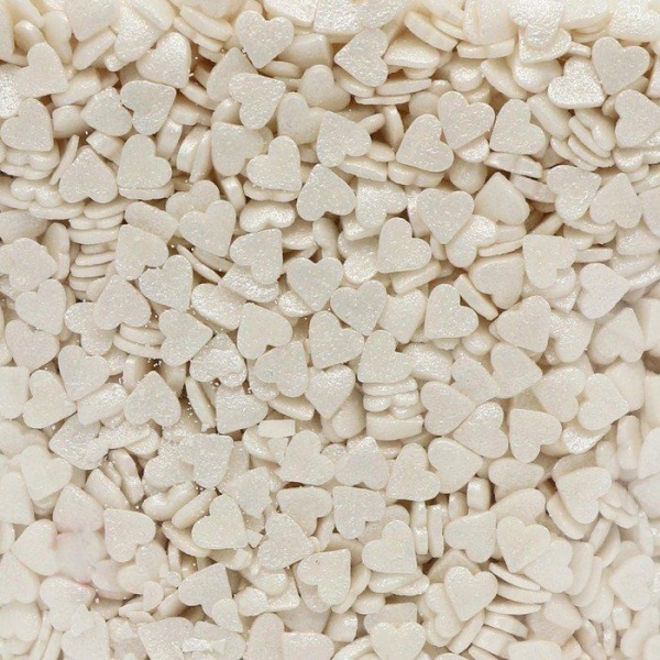 Сердечки Белые мини 100 г