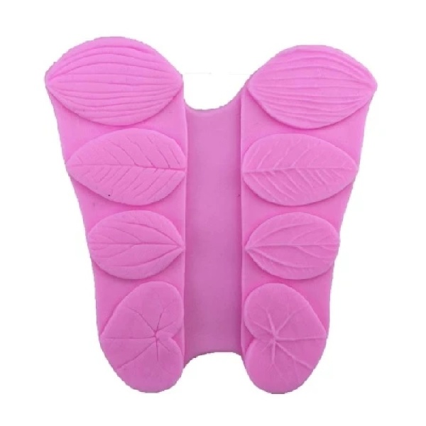 Молд силиконовый Лист 4 вида