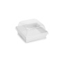 Упаковка с пластиковым куполом Smart Pack 900 White дно 14,5х14,5 см, высота 9,5 см