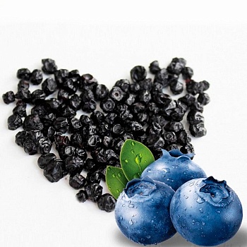 Черника дикорастущая сублимированная целые ягоды 50 г