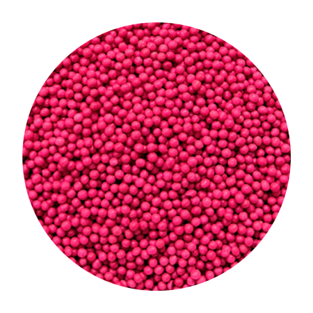 Шарики Малиновые 2 мм 1 кг