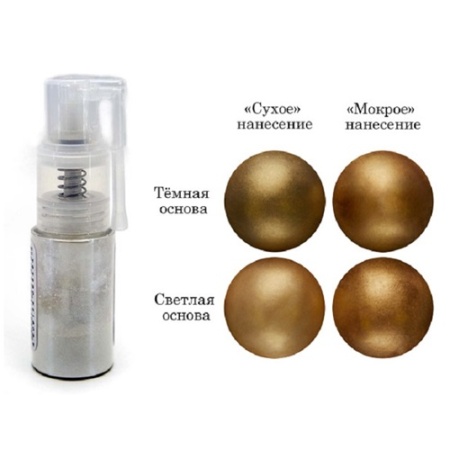 Блеск пищевой с распылителем Сказочная монета 5 г