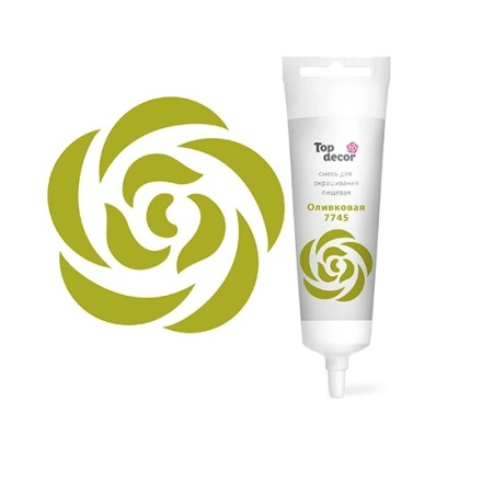 Жидкий краситель Топ продукт Оливковый 100 г