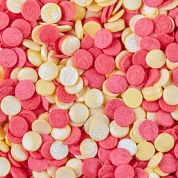 Конфетти красно-золотое 100 г