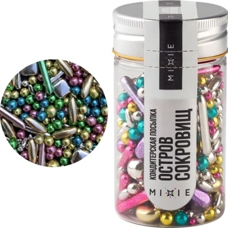 Сахарная посыпка Остров сокровищ MIXIE 50 г