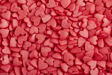 Сердечки красные 750 г