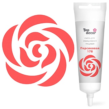 Жидкий краситель Топ продукт Персиковый 100 гр