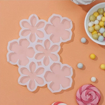 Форма для леденцов «Цветочки», 6 ячеек, 14×12×0,7 см