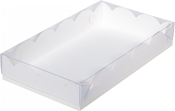 Упаковка для пряников Белая 20х12х3,5 см