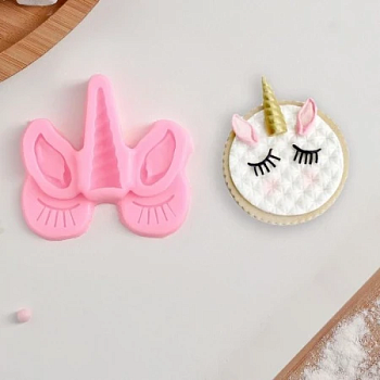 Молд силиконовый Взгляд единорога 6,5×6,5 см