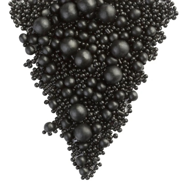 Драже рисовое в глазури Черный микс 1,5 кг