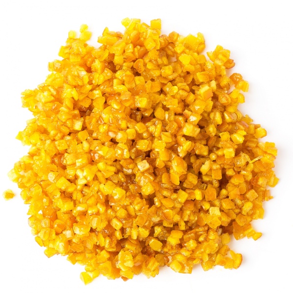 Цукаты апельсиновые засахаренные кубики 6х6 мм 100 г