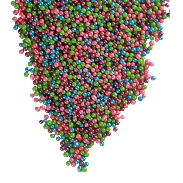 Драже рисовое в глазури Микс жемчуг №113 2-5 мм 50 г