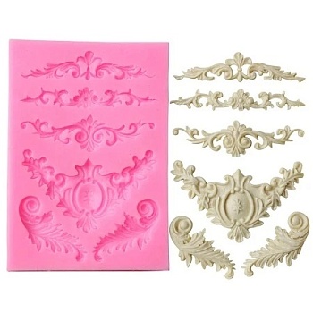 Молд силиконовый Вензеля 12,5×9 см