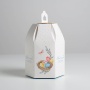 Коробка кондитерская для кулича Светлая Пасха 16,5×14,5×21 см