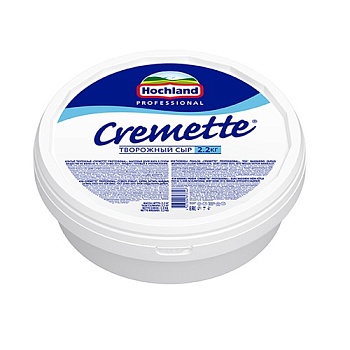 Сыр Креметте Cremette Professional 65% жирн  2,2 кг