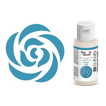 Пищевой краситель жирорастворимый Top Decor Синий 25 гр