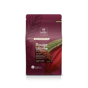 Какао порошок красный Rouge Ultime 20-22% Cacao Barry 200 г