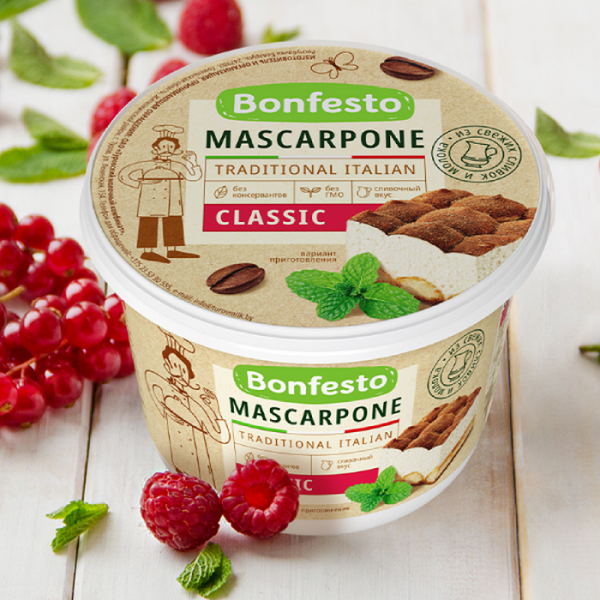 Сыр Bonfesto Маскарпоне 78% 500 г Сыр Bonfesto Маскарпоне 78% 500 г