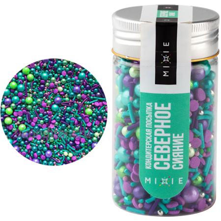 Сахарная посыпка Северное сияние MIXIE 50 г