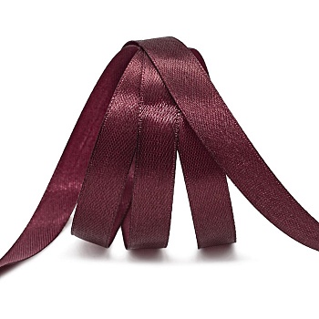 Лента атласная бордовая ширина 1,2 см