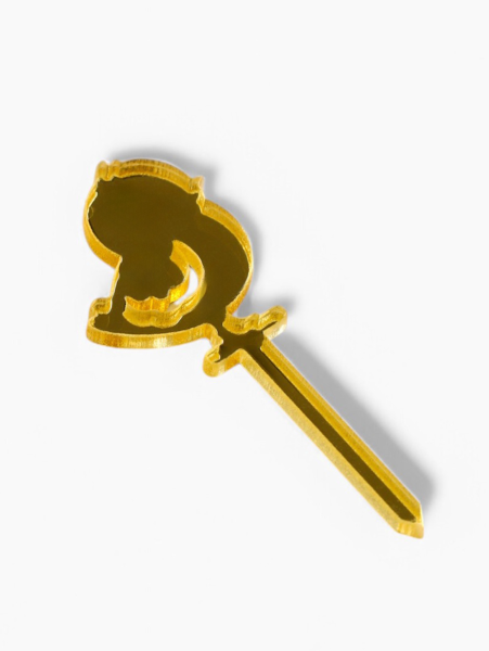 Топпер пасхальный для декора Цыпленок 5,7 х 2,5 см