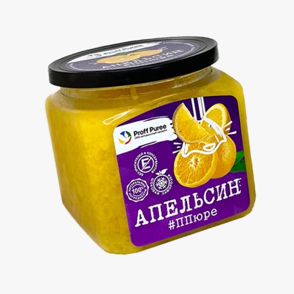 Пюре замороженное Апельсин Proff Puree 500 г