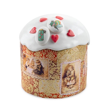 Форма для кулича РЕТРО 124х90 мм 10шт