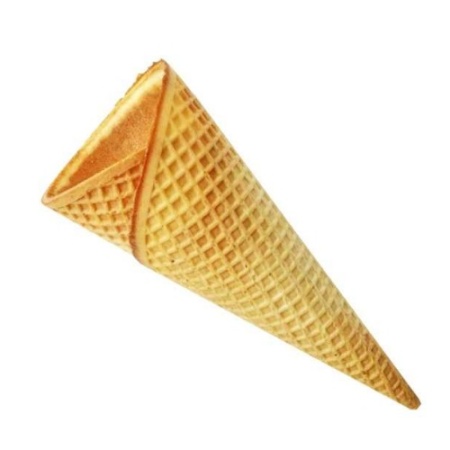 Вафельный рожок ровный край 11 см 10 шт