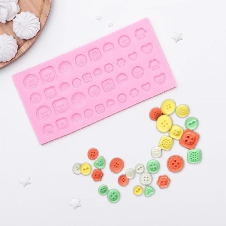 Молд силиконовый Пуговицы 21х10,5 см