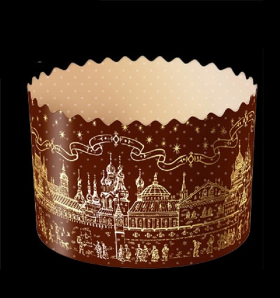 Форма для кулича КУПОЛА 134х100 мм 10шт