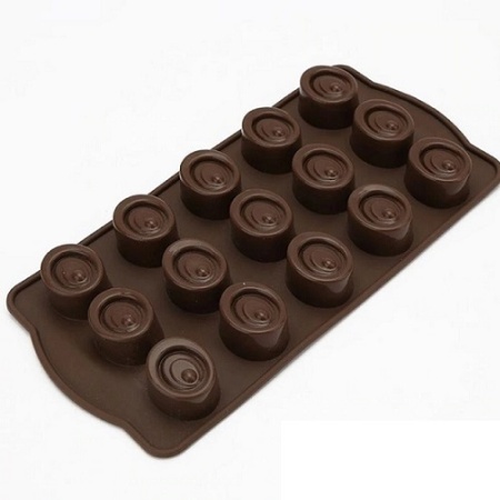Силиконовая форма для конфет Овал