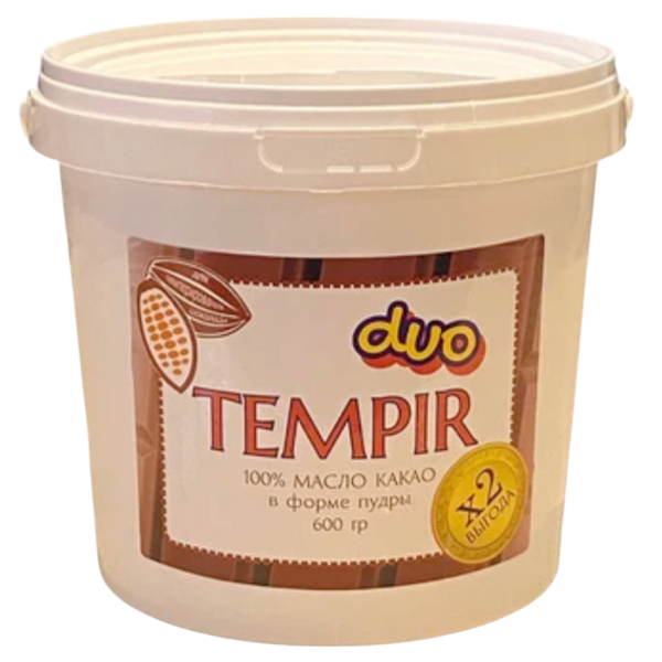 Какао-масло в порошке для темперирования Tempir Duo 600 г Какао-масло в порошке для темперирования Tempir Duo 600 г