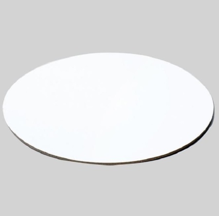 Подложка  для торта белый жемчуг усиленная 2,5 мм d 28 см