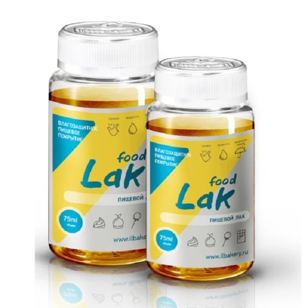 Пищевой лак Food Lak ILBakery 75 мл